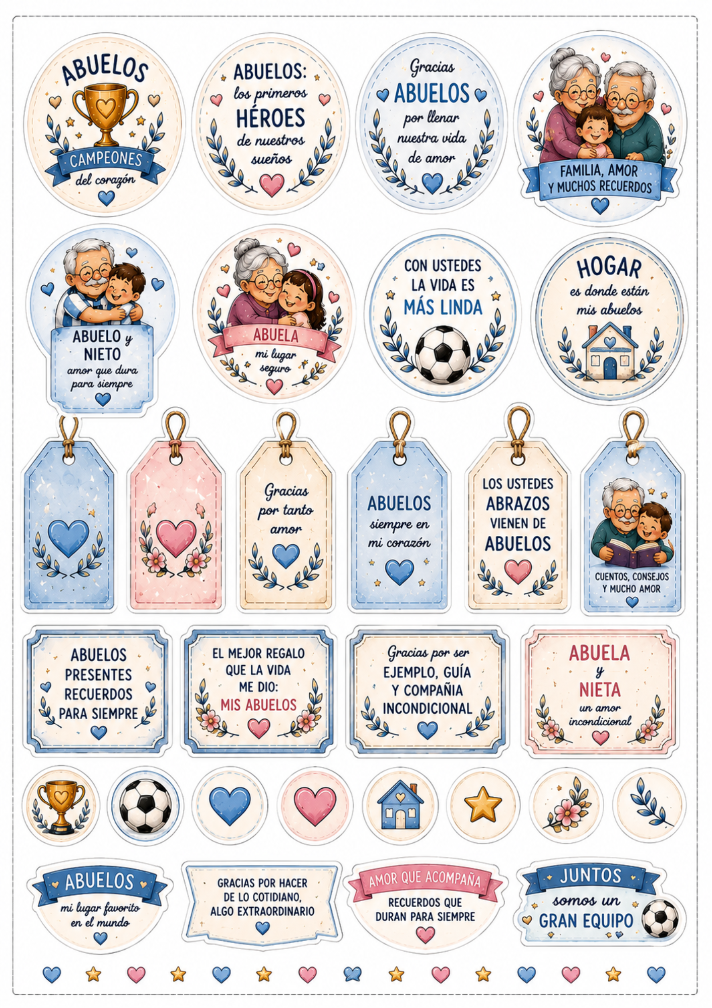 Kit imprimible-Dia del Padre/Mundialista La Copa del Amor